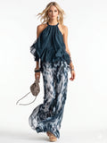 Olivia • Elegante conjunto de dos piezas de gasa
