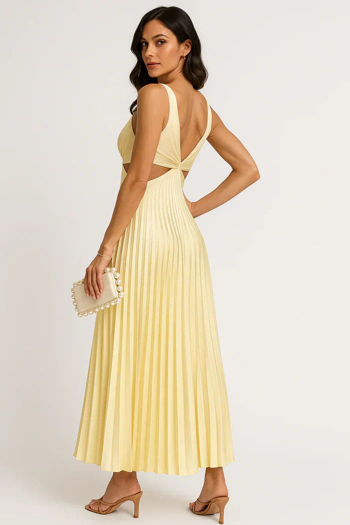 Vestido de belleza | Vestido plisado para ocasiones especiales