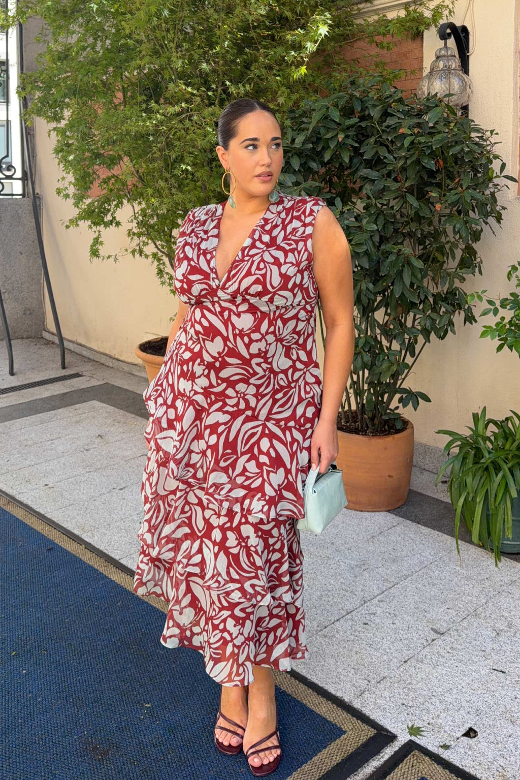 Vestido Sandara Ayana Burdeos