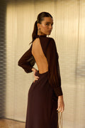 Vestido Meira Marrón