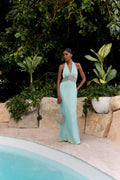 Vestido Aira Aqua