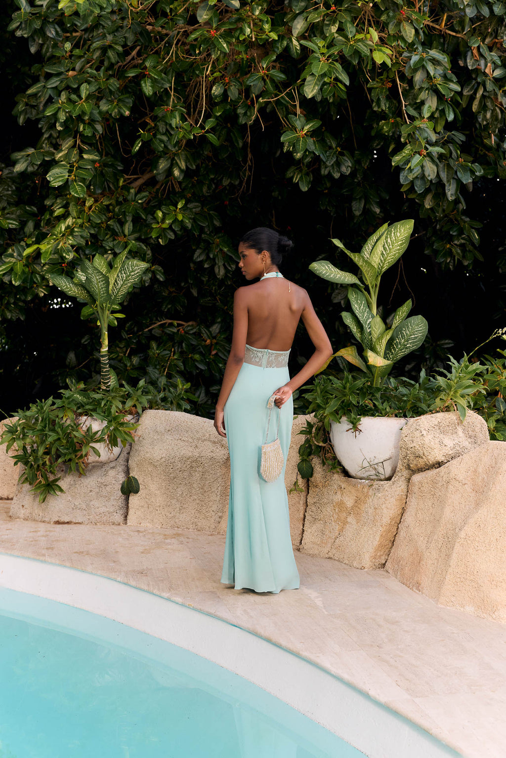 Vestido Aira Aqua