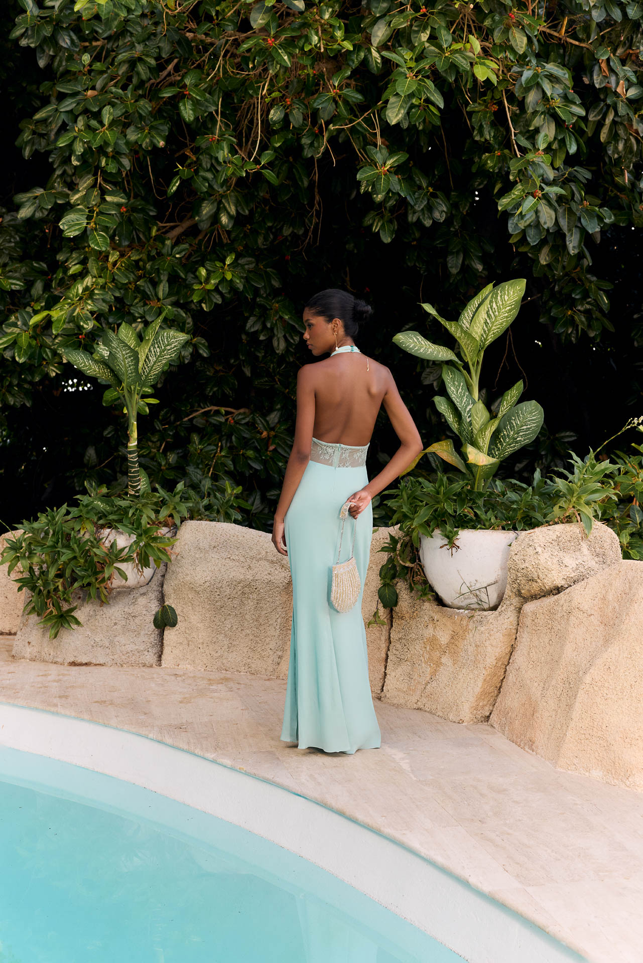 Vestido Aira Aqua
