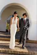 Vestido Aira Crema