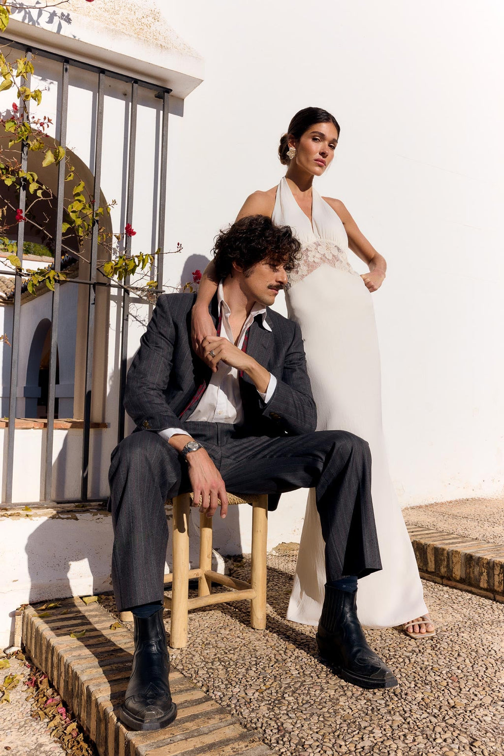 Vestido Aira Crema