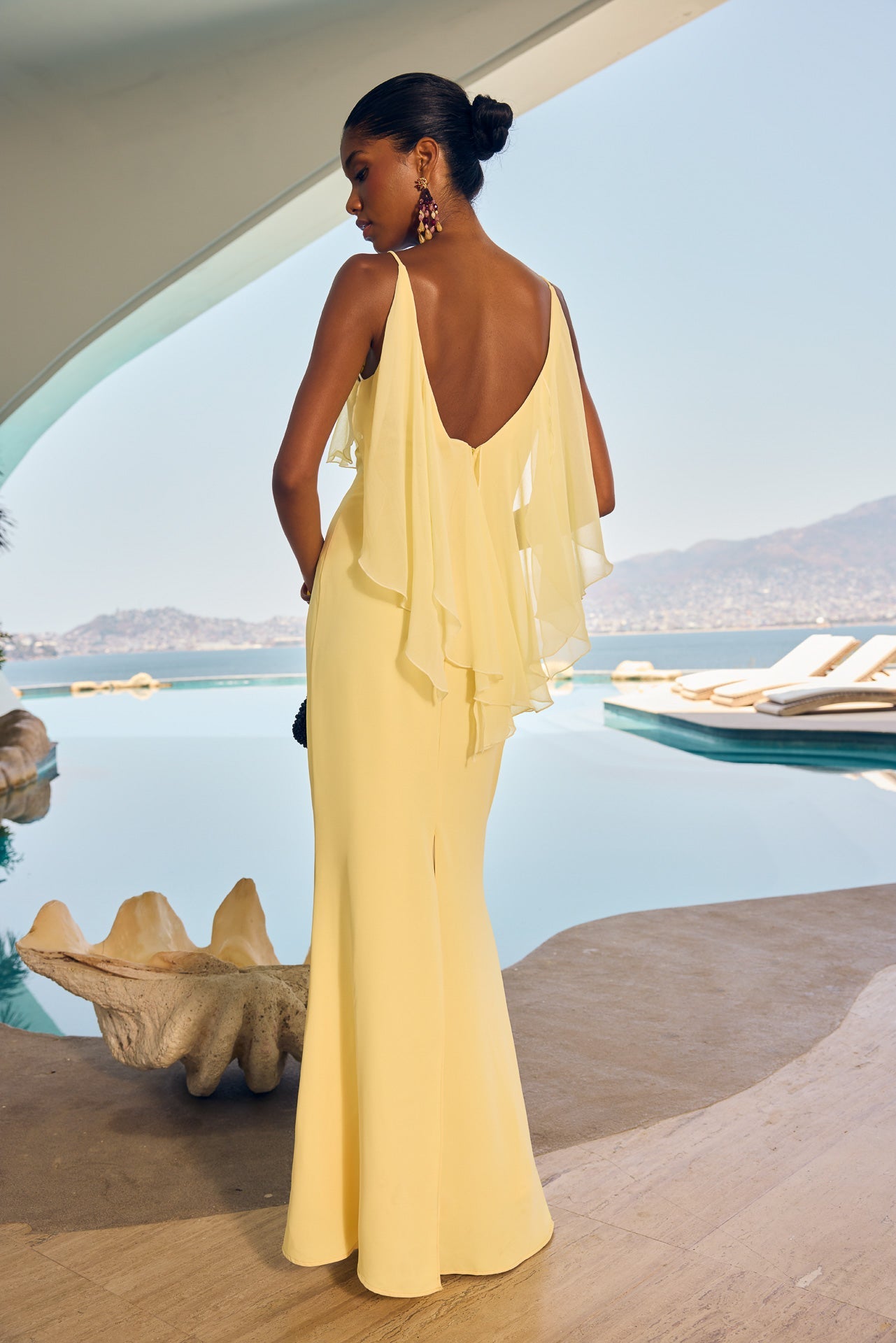 Vestido Aquaria Vainilla