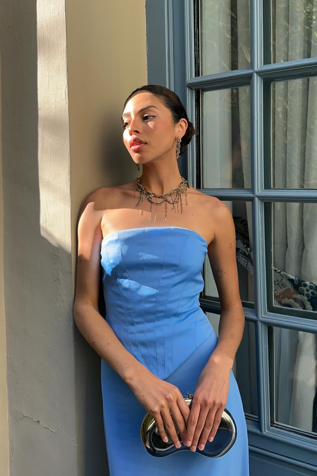 Vestido Bruma Azulón