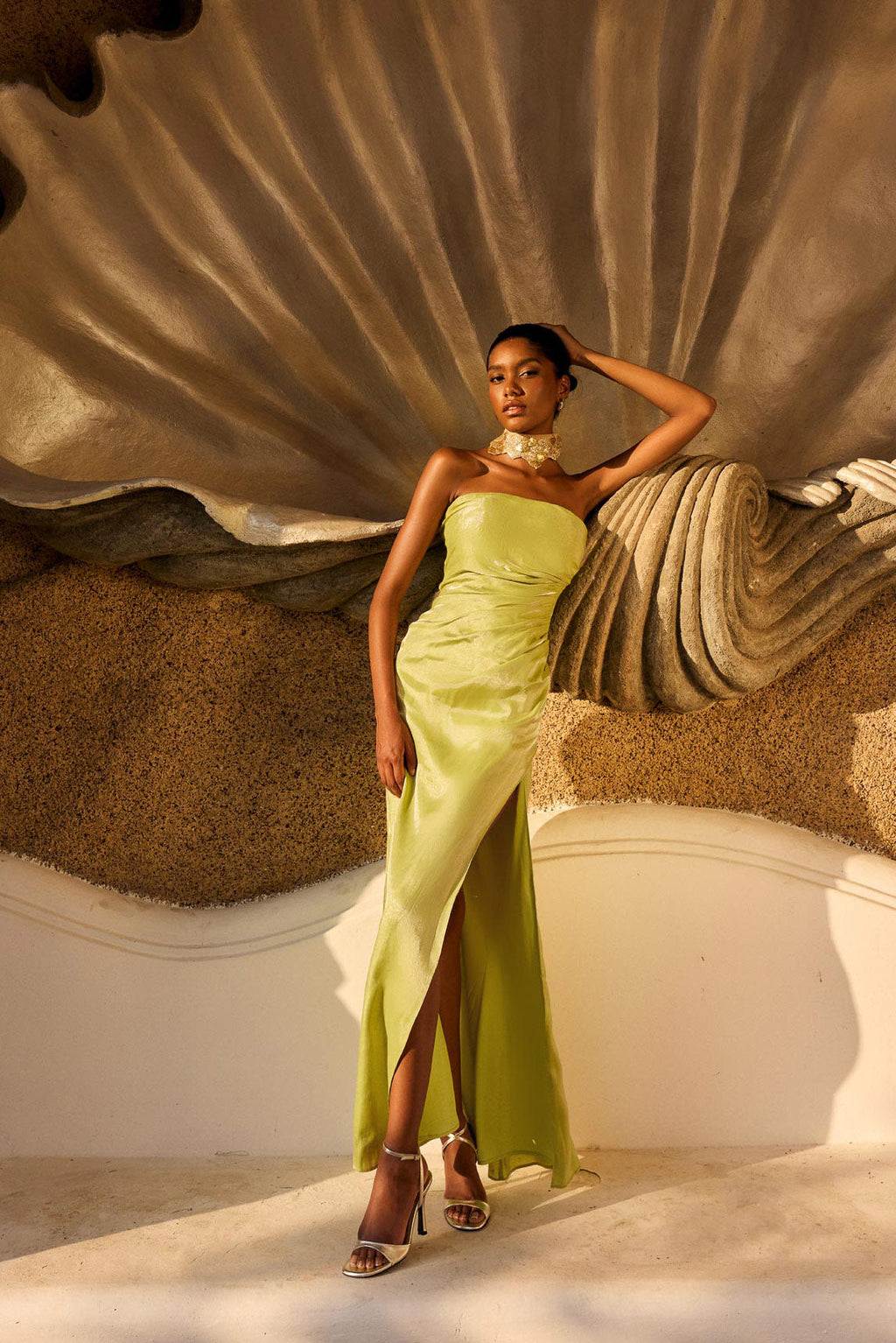 Vestido Calipso Wasabi