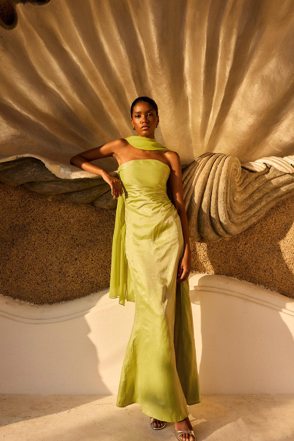 Vestido Calipso Wasabi