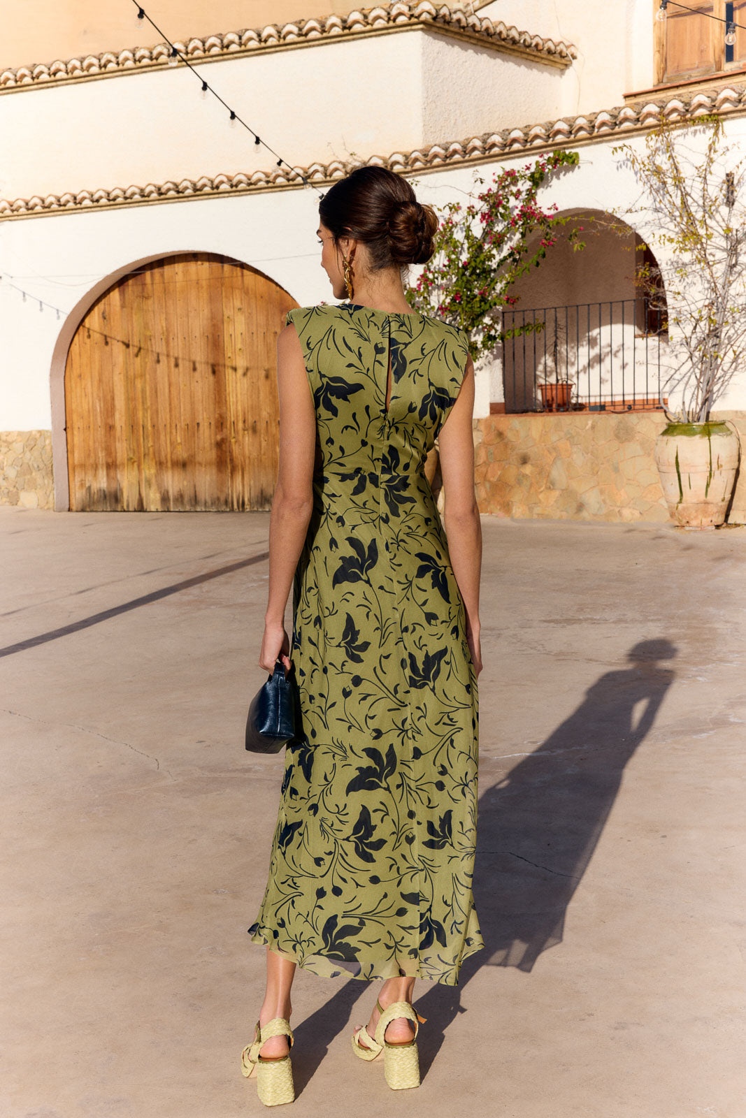 Vestido Clarissa Florisse Aceite