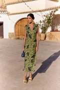 Vestido Clarissa Florisse Aceite