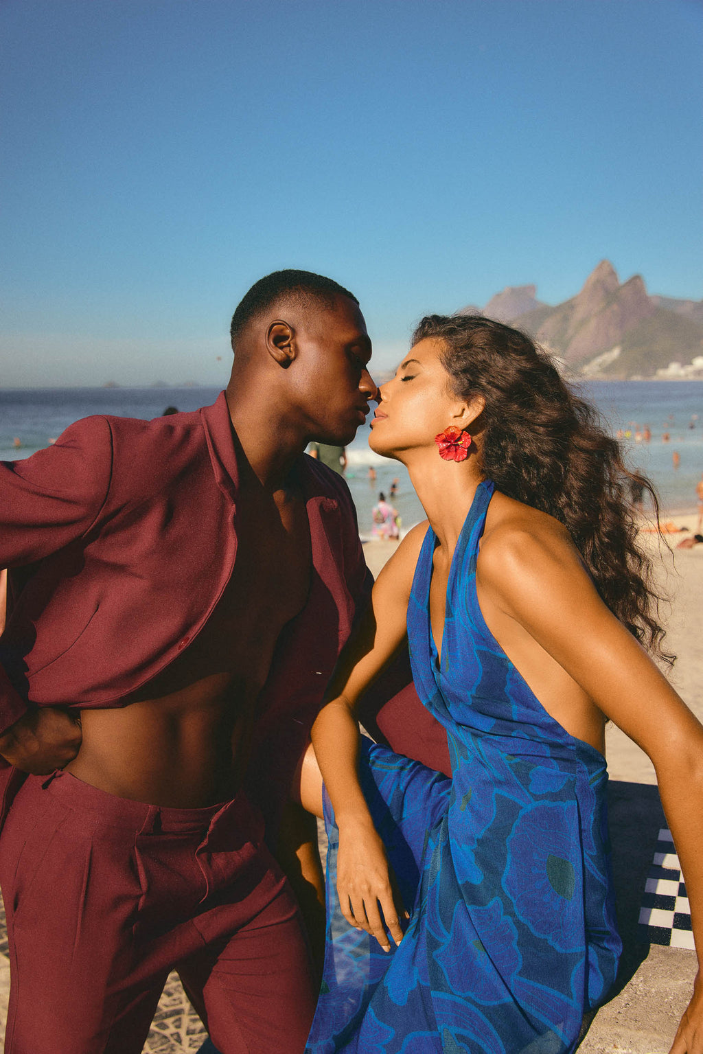 Vestido Copacabana Guaria Azul