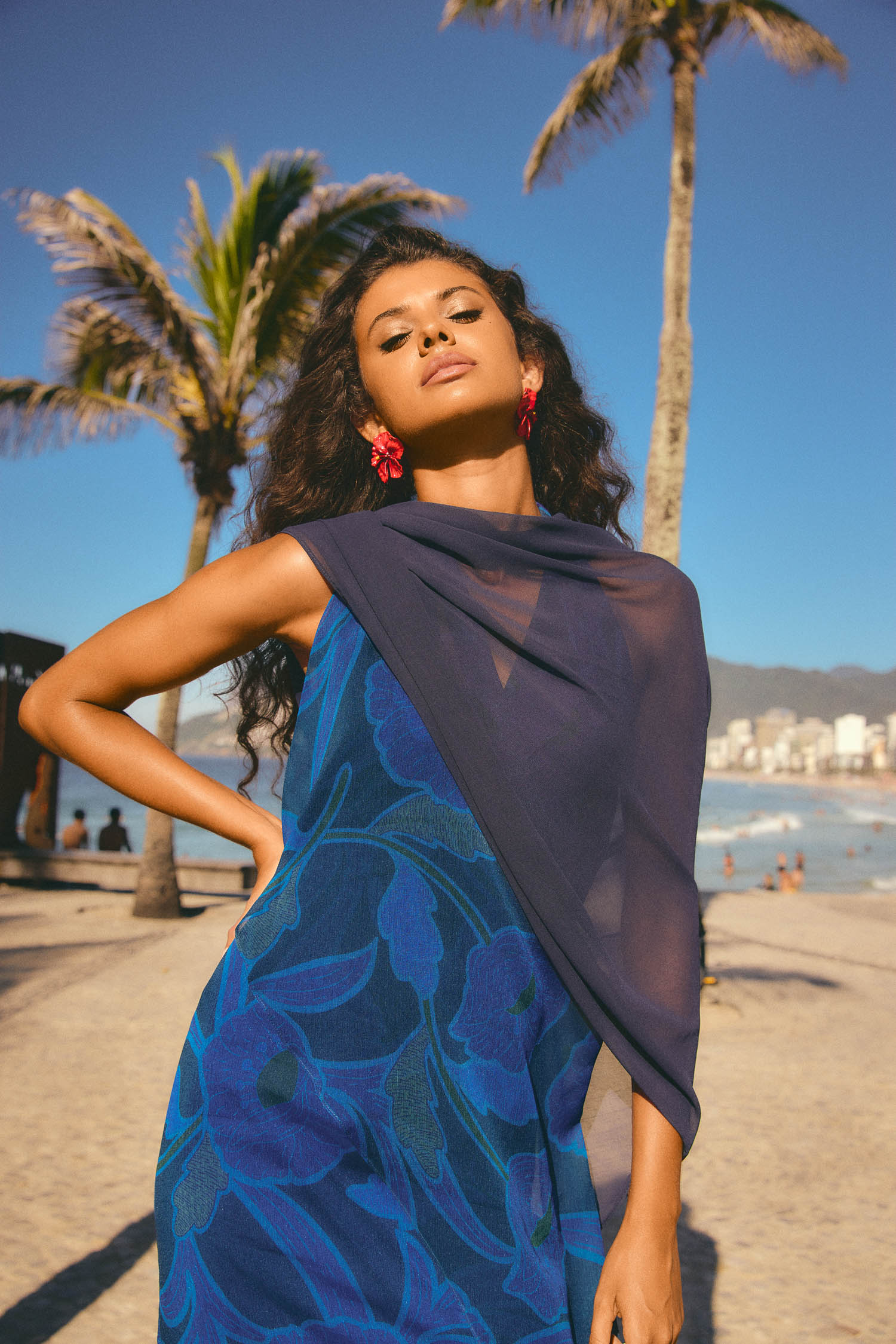 Vestido Copacabana Guaria Azul