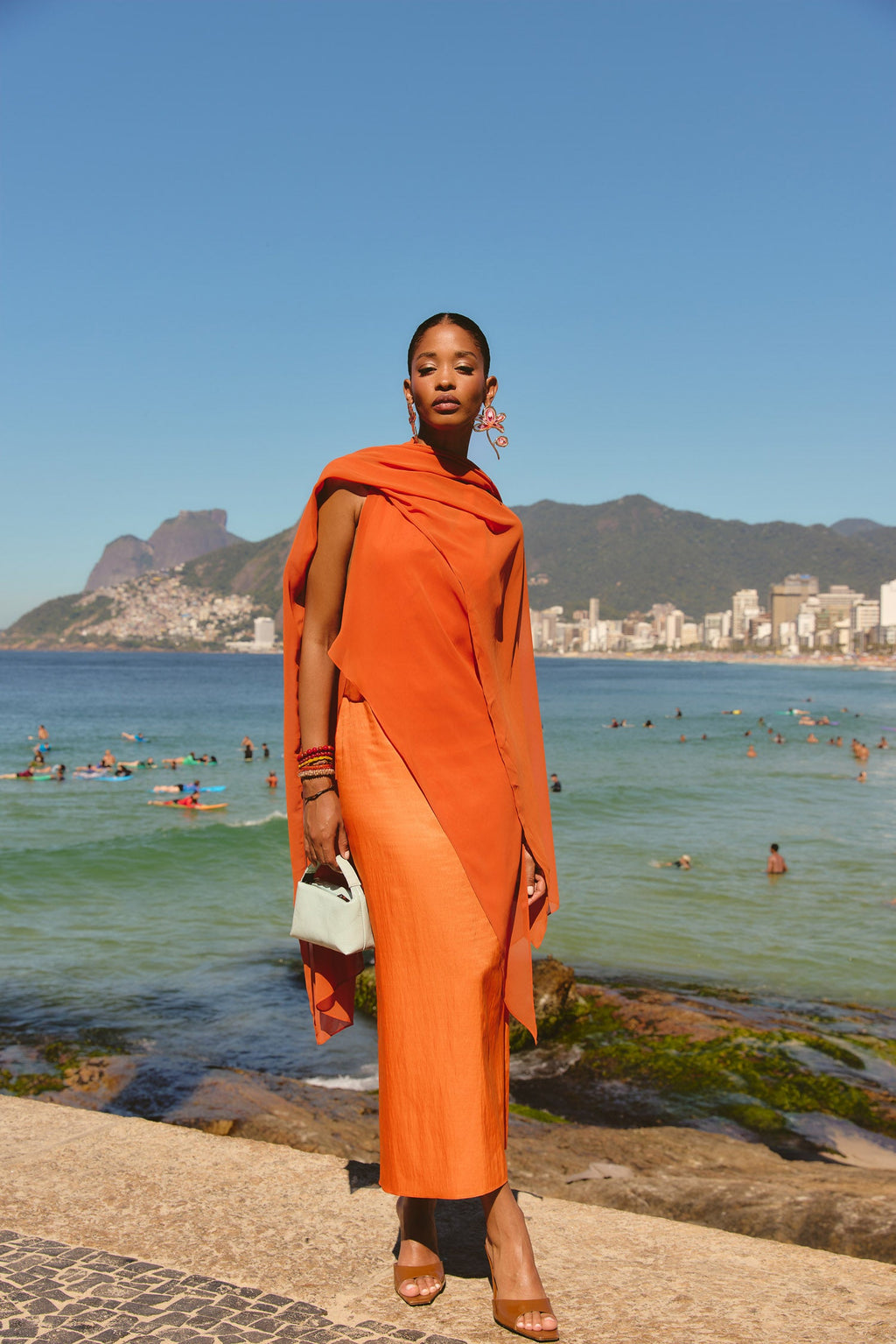 Vestido Copacabana Naranja