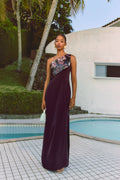 Vestido Elyza Guinda