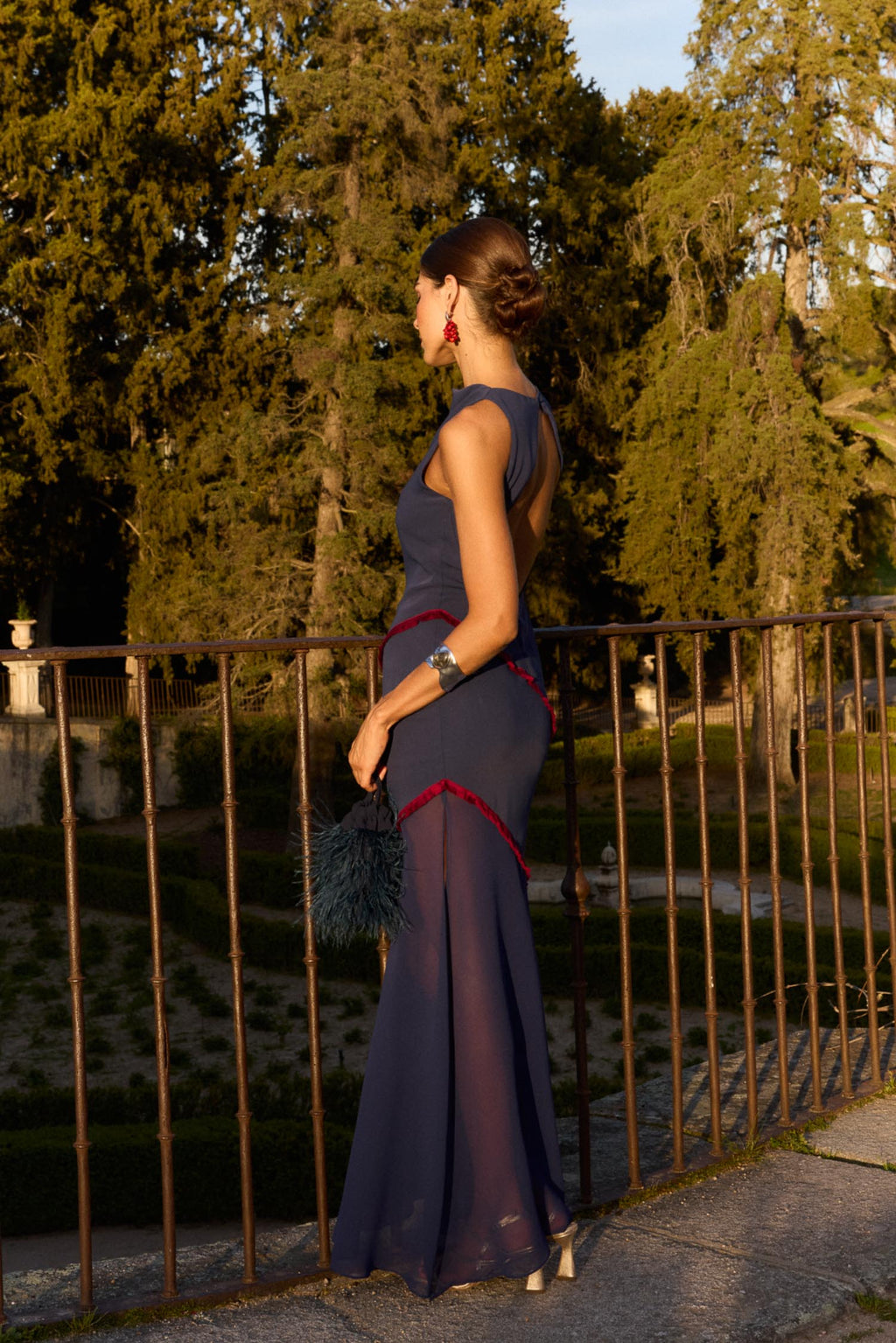 Vestido Grace Marino