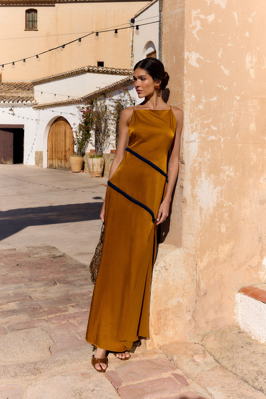Vestido Ipanema Mostaza