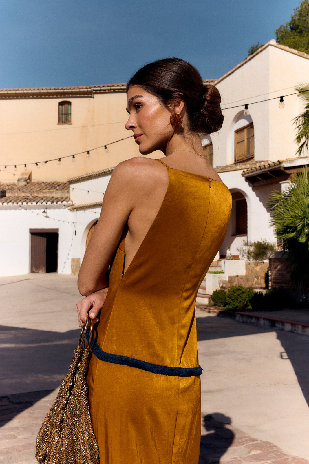 Vestido Ipanema Mostaza