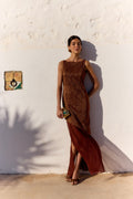 Vestido Lapamán Cobre