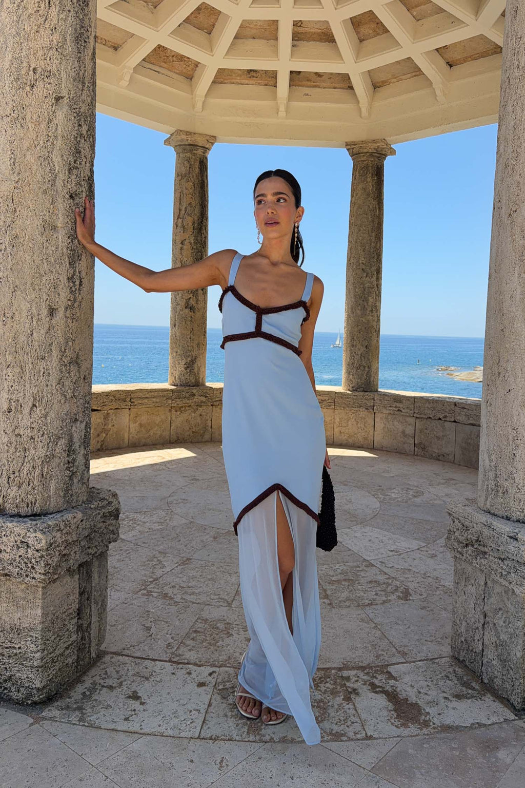 Vestido Loren Celeste