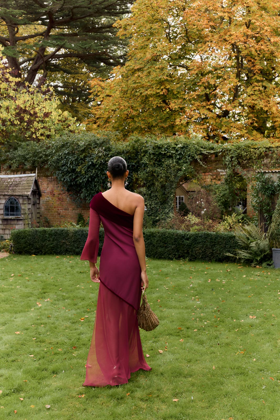 Vestido Olivianna Burdeos
