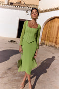 Vestido Rinala Manzana