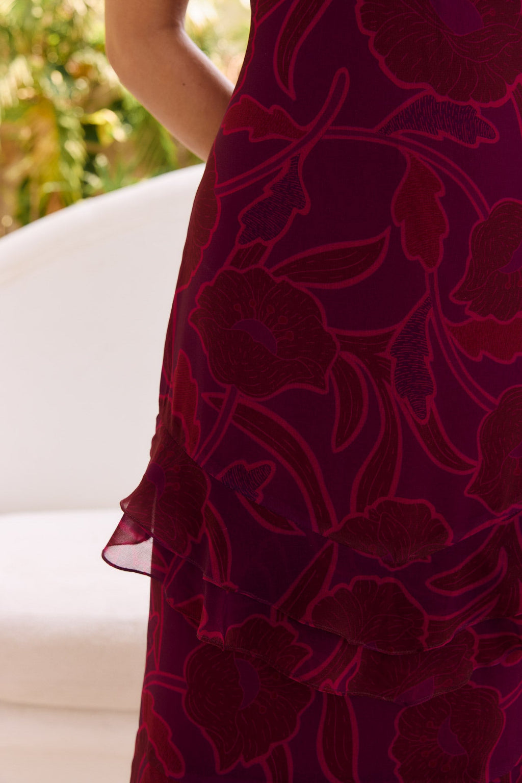 Vestido Salissa Guaria Fucsia