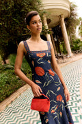 Vestido Sapphira Maracuyá Marino