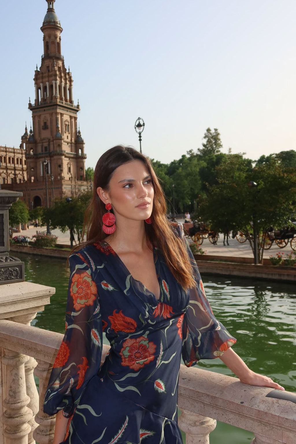 Vestido Coelho Maracuyá Marino