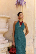 Vestido Florence Azul petróleo