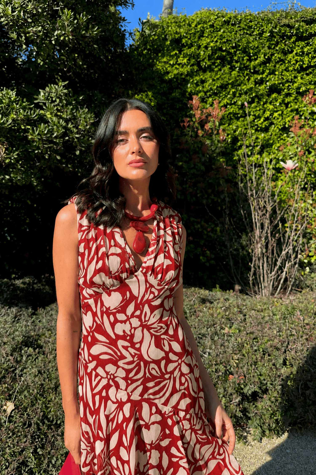 Vestido Sandara Ayana Rojo