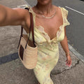 Vestido Escote en V