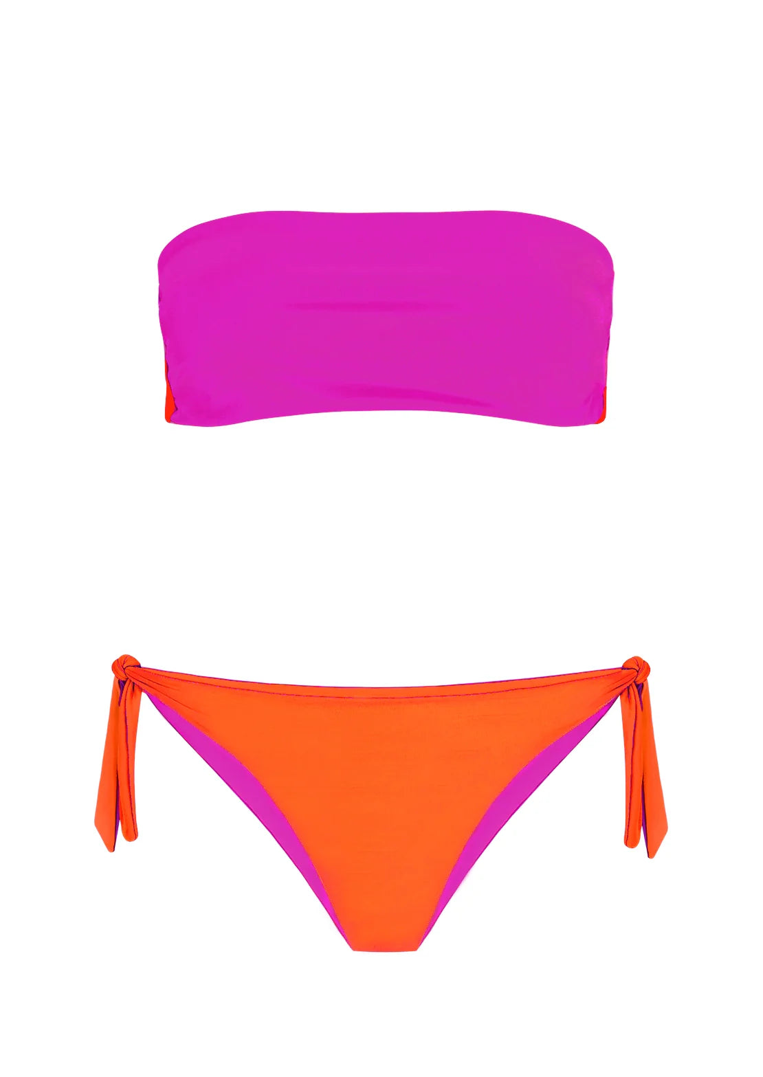 BIKINI REVERSIBLE ORANGE