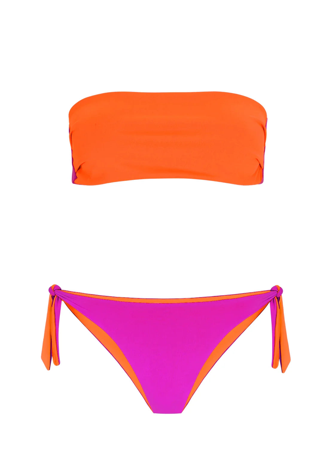 BIKINI REVERSIBLE ORANGE