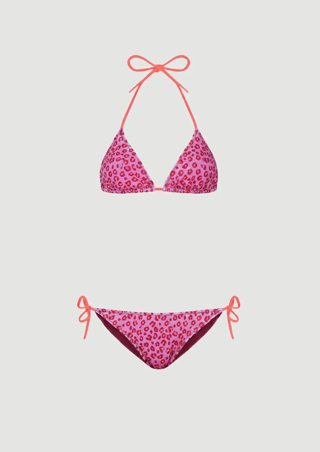 BIKINI TRIÁNGULO LEOPARDO PINK